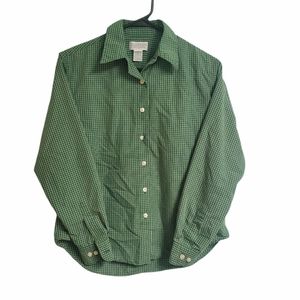 Lands End Button Up Top